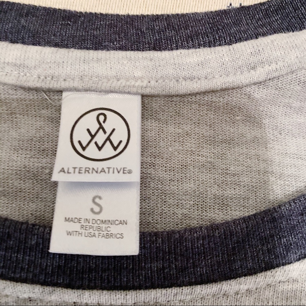 Grey Raglan Tee - Picture 2 of 2